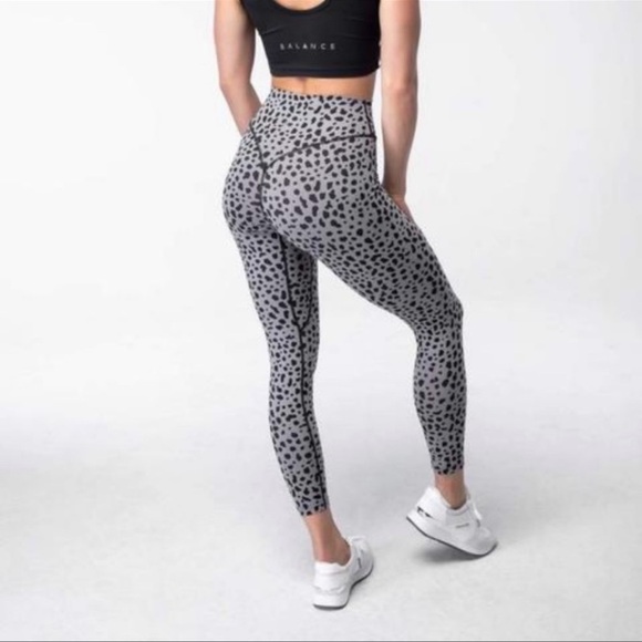 Balance Athletica Ascend Midnight Leopard Leggings